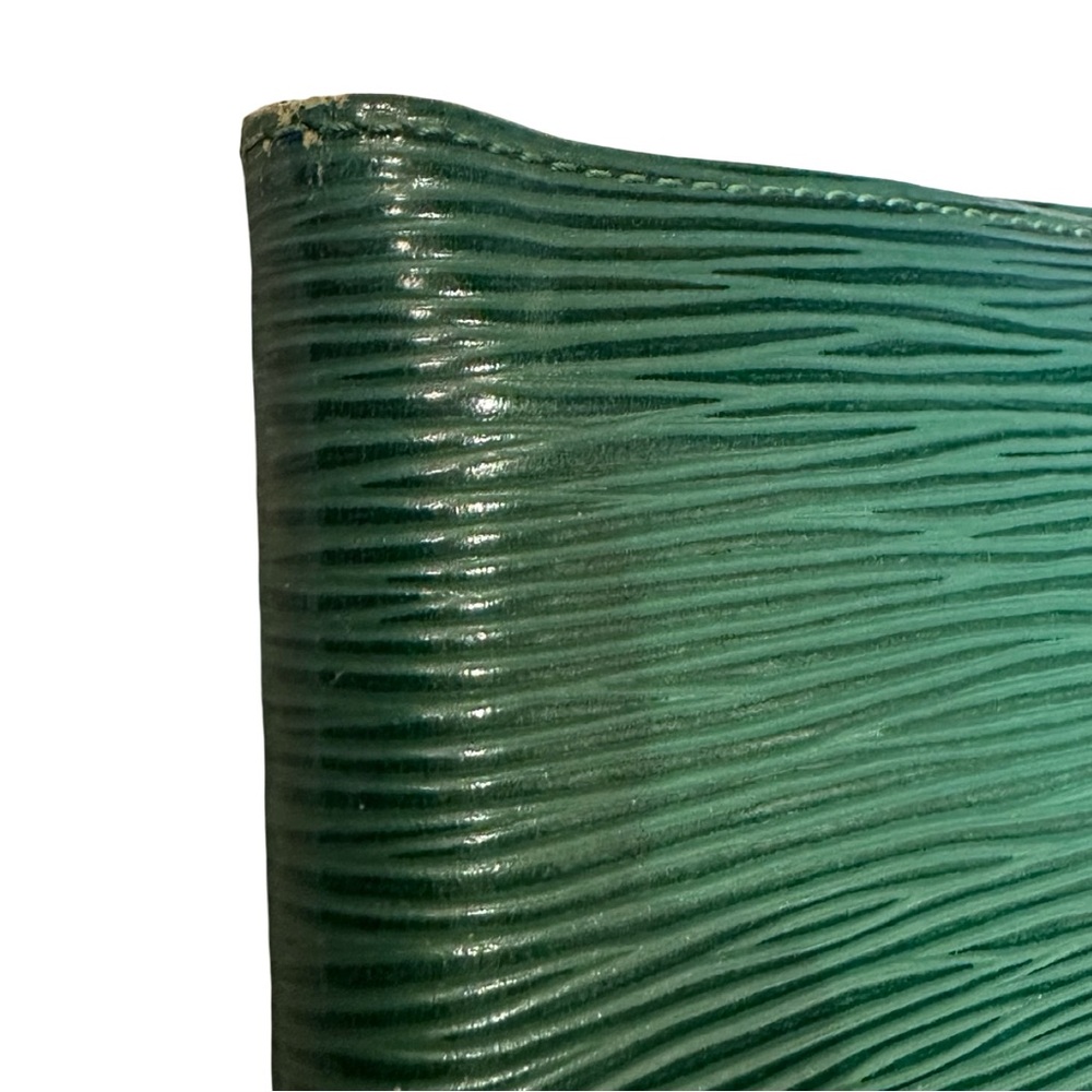 RARE 1992 LOUIS VUITTON Green Epi Leather wallet - MI0942 - Picture 7 of 12